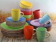 HTI keramikinių sriubos lėkščių komplektas Rainbow, 6 vnt. цена и информация | Indai, lėkštės, pietų servizai | pigu.lt