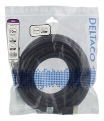 Deltaco HDMI-1070D, HDMI, 10 м цена и информация | Кабели и провода | pigu.lt