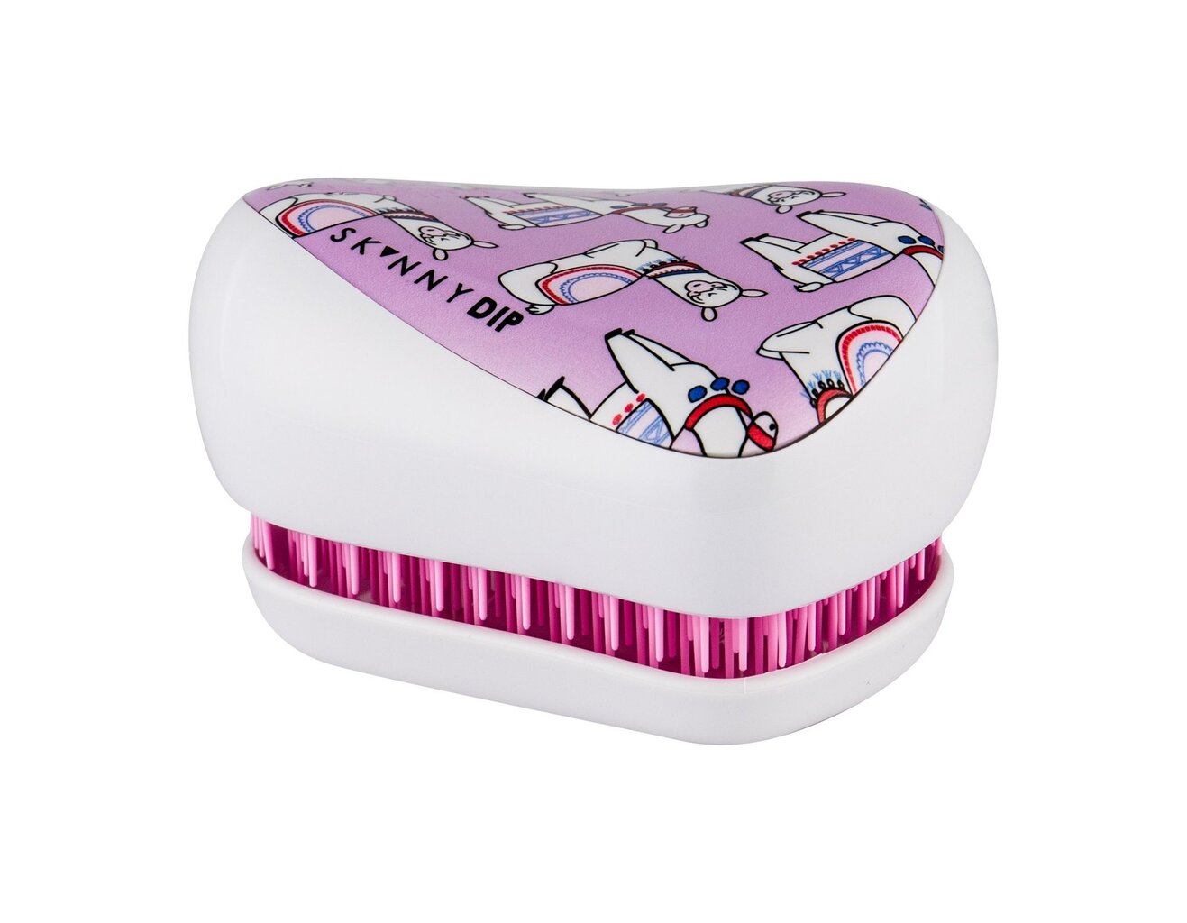 Plaukų šepetys Tangle Teezer Compact Styler Lovely Llama kaina ir informacija | Šepečiai, šukos, žirklės | pigu.lt