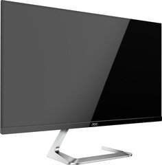 LCD monitorius|AOC|Q27T1|27"|Business|Panelinis IPS|2560x1440|16:9|75Hz|5 ms|Garsiakalbiai|Nukreipti|Sidabro spalvos|Q27T1 kaina ir informacija | Monitoriai | pigu.lt