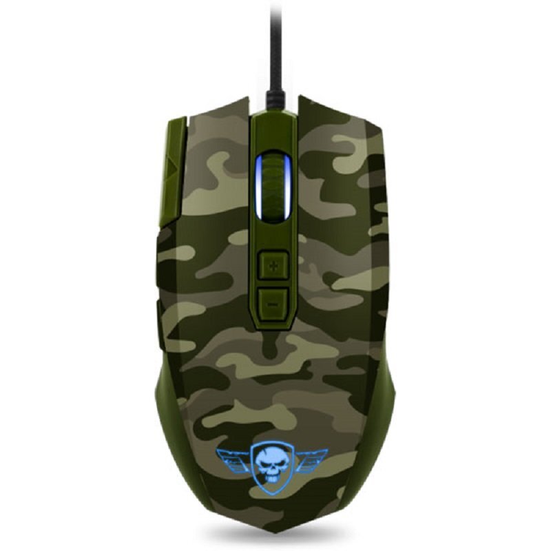 Spirit ELITE M50 ARMY Edition, Žalia kaina ir informacija | Pelės | pigu.lt