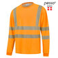 Marškinėliai ilgomis rankovėmis PESSO HI VIS , oranžiniai цена и информация | Darbo rūbai | pigu.lt