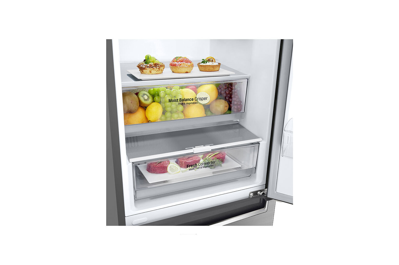 LG GBB61PZGFN kaina ir informacija | Šaldytuvai | pigu.lt