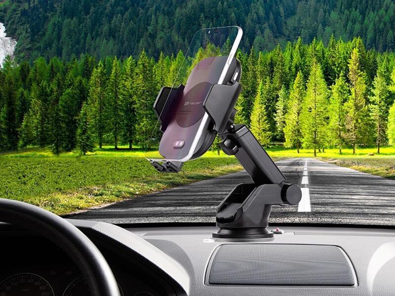 Tracer Wireless Charger + Automatic Car Mount 10W kaina ir informacija | Telefono laikikliai | pigu.lt