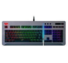 Klaviatūra Thermaltake Level 20 RGB Titanium Cherry MX kaina ir informacija | Klaviatūros | pigu.lt