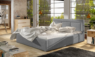 Кровать Belluno MTP, 160x200 см, темно-серая цена и информация | Кровати | pigu.lt