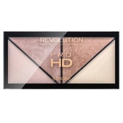 Švytėjimo suteikianti priemonė Makeup Revolution Pro HD Strobe Palette, 14 g цена и информация | Бронзеры (бронзаторы), румяна | pigu.lt
