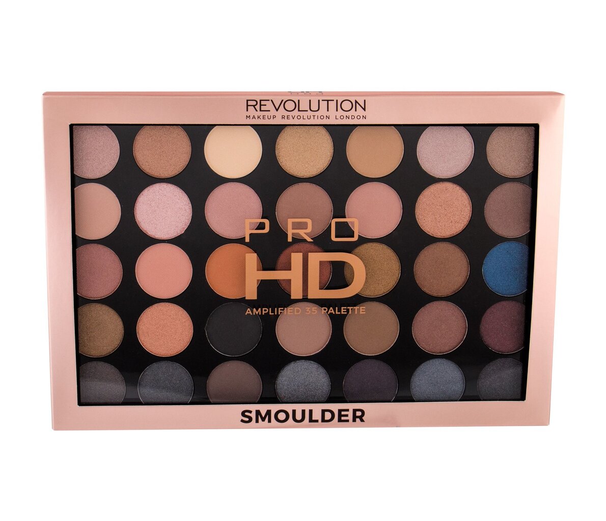 Akių šešėlių paletė Makeup Revolution Pro HD Amplified 30 g, Smoulder цена и информация | Akių šešėliai, pieštukai, blakstienų tušai, serumai | pigu.lt