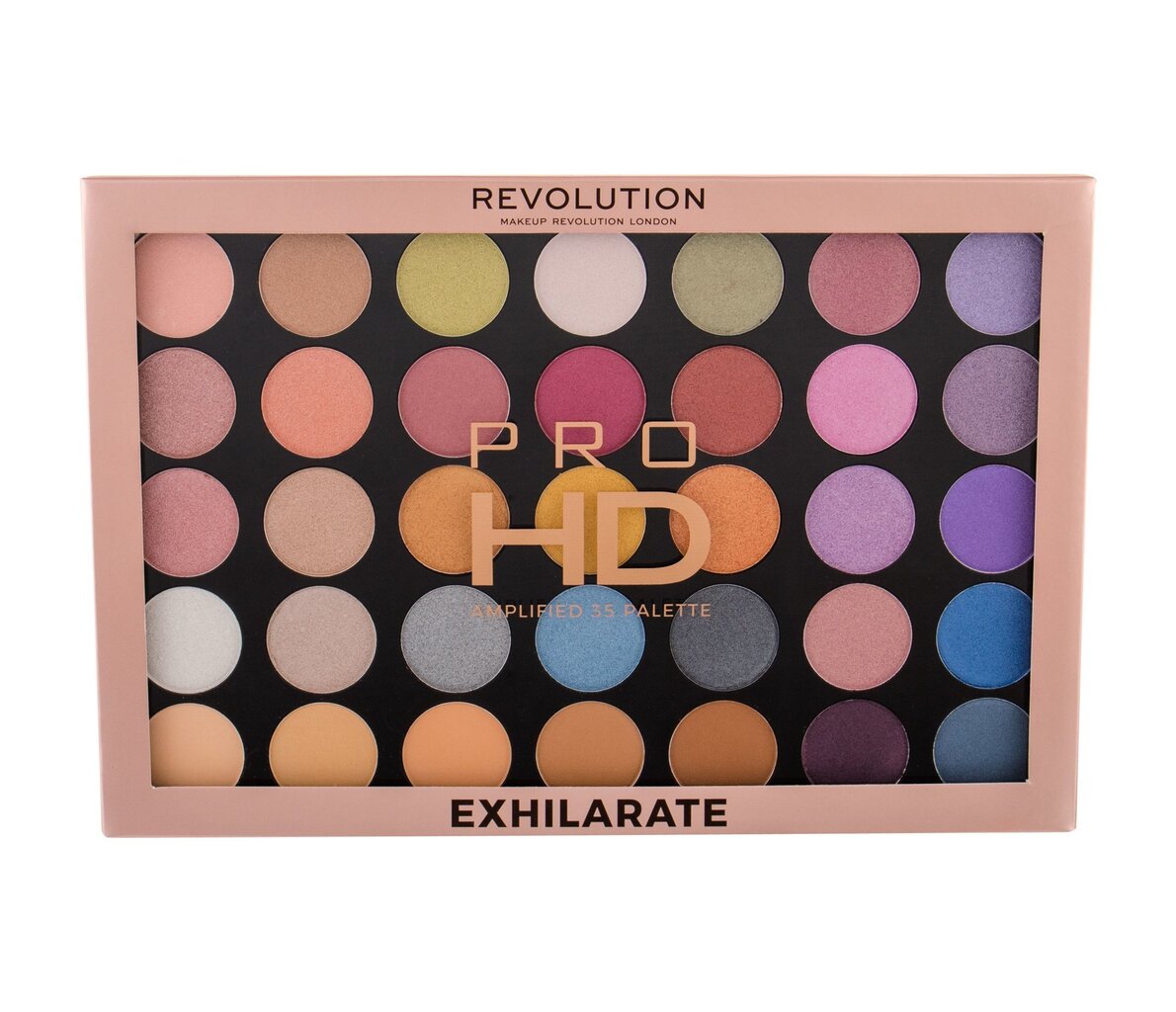 Akių šešėlių paletė Makeup Revolution Pro HD Amplified 30 g, Exhilarate kaina ir informacija | Akių šešėliai, pieštukai, blakstienų tušai, serumai | pigu.lt