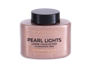 Švytėjimo suteikianti priemonė Makeup Revolution Pearl Lights Loose Highlighter, 25 g kaina ir informacija | Bronzantai, skaistalai | pigu.lt