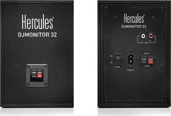 Hercules DJMonitor 32, juoda цена и информация | Garso kolonėlės | pigu.lt