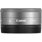 Canon EF-M 22mm f/2 STM silver (balta dėžutė) цена и информация | Objektyvai | pigu.lt