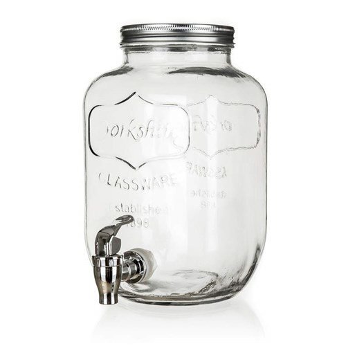 Stiklinis ąsotis su kraneliu BRISA 4l kaina ir informacija | Taurės, puodeliai, ąsočiai | pigu.lt