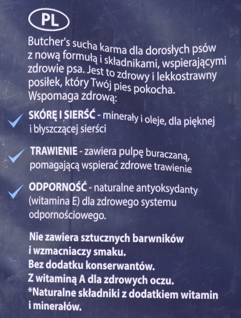 Sausas maistas šunims Butcher’s, su jautiena, 15 kg kaina ir informacija | Sausas maistas šunims | pigu.lt