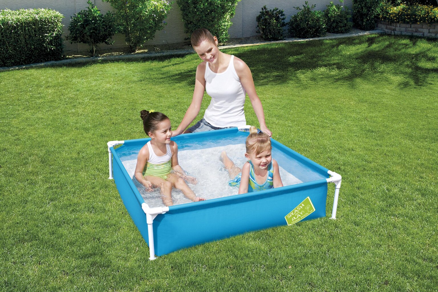 Karkasinis baseinas Bestway My First Frame Pool, 122x122x30 cm цена и информация | Baseinai | pigu.lt