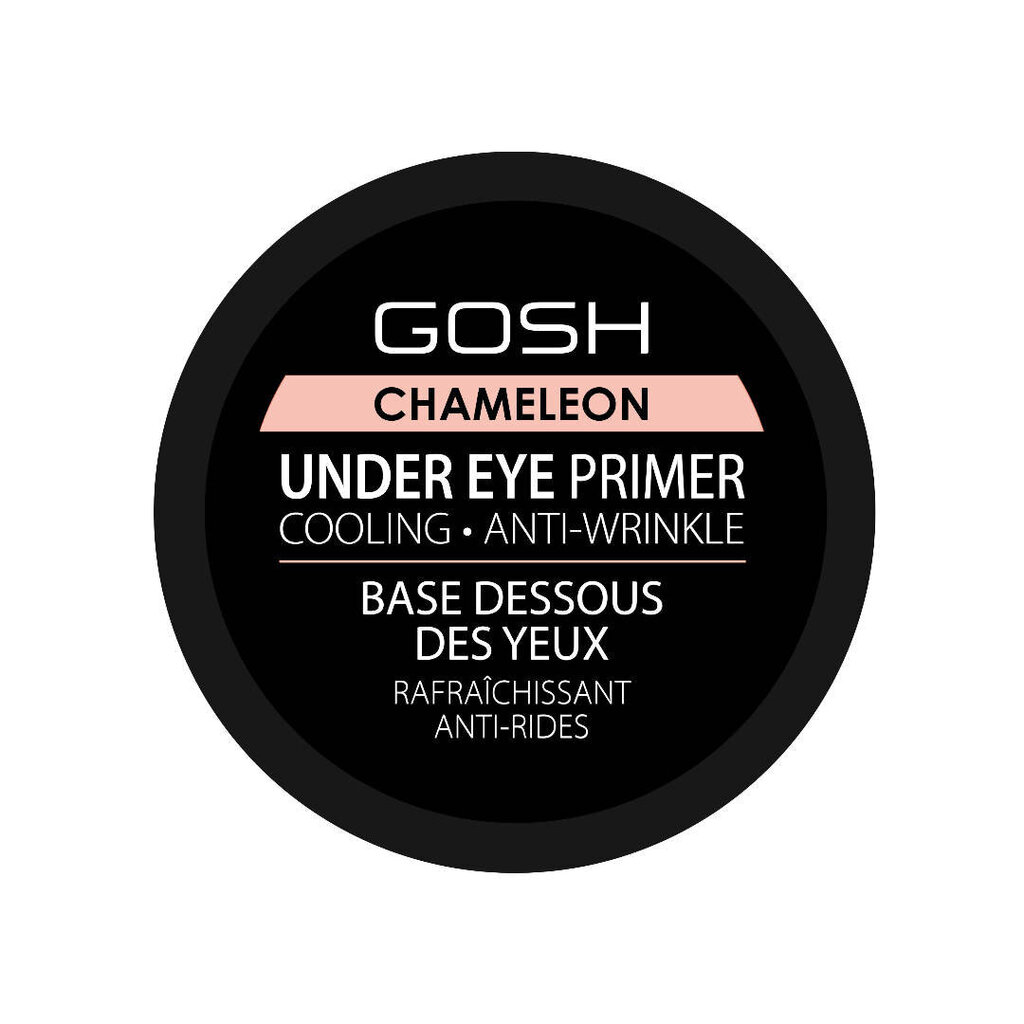 Paakių kremas GOSH Under Eye Primer Cooling & Anti-Wrinkle, 2,5 g kaina ir informacija | Akių šešėliai, pieštukai, blakstienų tušai, serumai | pigu.lt