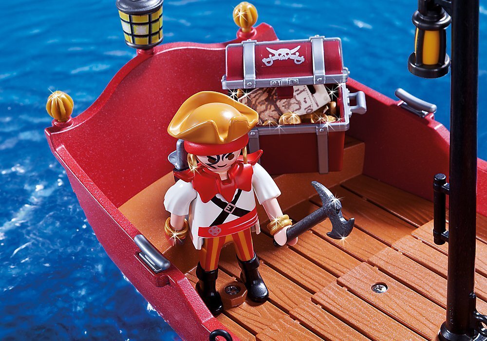 5298 PLAYMOBIL® Pirates Piratų valtis kaina ir informacija | Konstruktoriai ir kaladėlės | pigu.lt