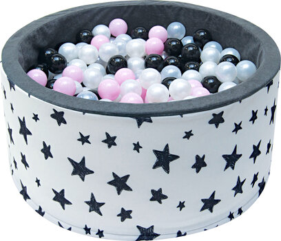 Бассейн с шариками Welox AC1G, со звездами цена и информация | Игрушки для малышей | pigu.lt