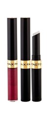 Rinkinys Max Factor Lipfinity 390 All Day Seductive: lūpų dažai 2.3 ml + lūpų balzamas 1.9 g kaina ir informacija | Lūpų dažai, blizgiai, balzamai, vazelinai | pigu.lt