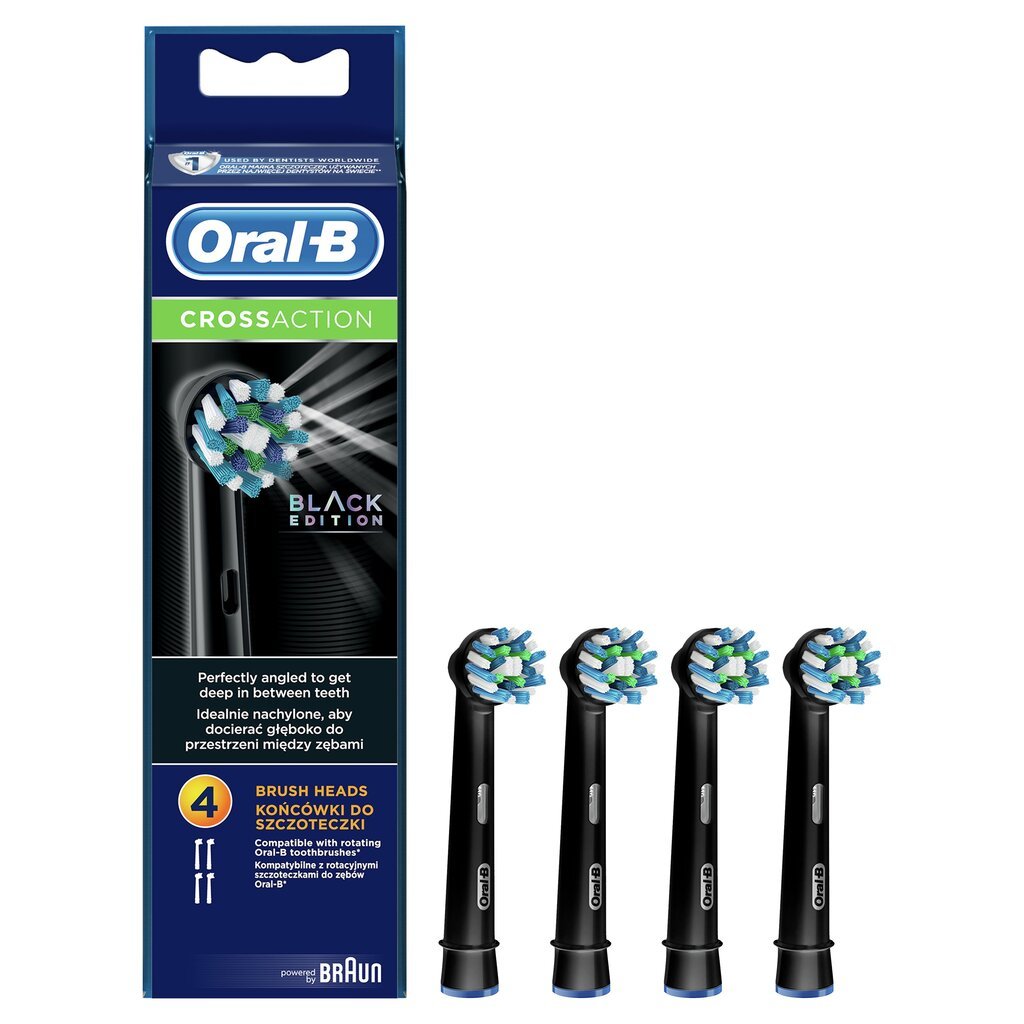 Oral-B CA EB50-4 BK kaina ir informacija | Elektrinių dantų šepetėlių antgaliai | pigu.lt