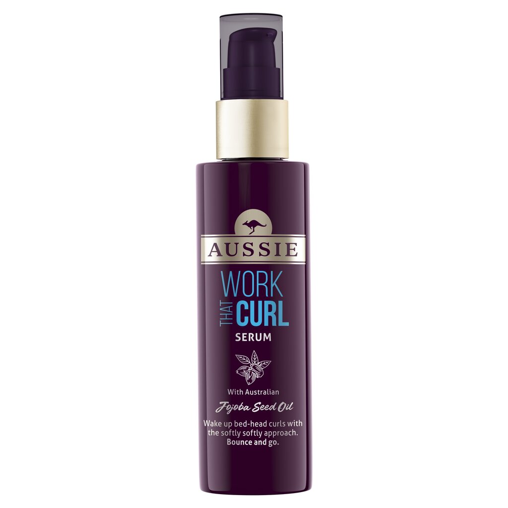 Serumas plaukams AUSSIE Work That Curl treatment 75ml kaina ir informacija | Balzamai, kondicionieriai | pigu.lt