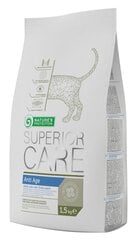 Nature's Protection Superior Care Anti Age Cat suaugusioms katėms 1,5kg kaina ir informacija | Sausas maistas katėms | pigu.lt