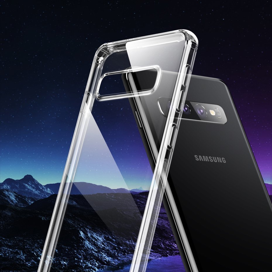 Dėklas telefonui Baseus, skirtas Samsung Galaxy S10, skaidri. цена и информация | Telefono dėklai | pigu.lt