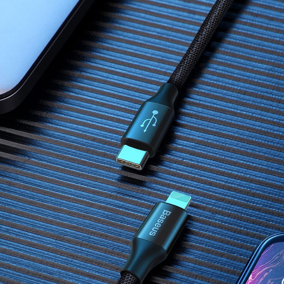 Baseus Lightning - USB-C kaina ir informacija | Laidai telefonams | pigu.lt