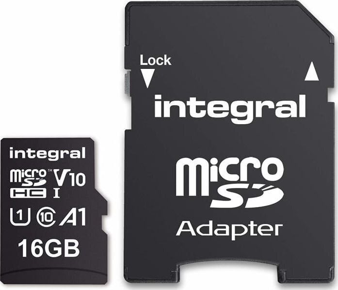 Integral INMSDH16G-100V10 kaina ir informacija | Atminties kortelės telefonams | pigu.lt