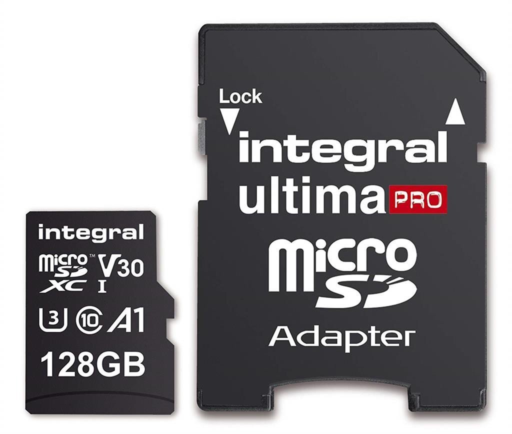 INTEGRAL INMSDX128G-100/90V30 kaina ir informacija | Atminties kortelės telefonams | pigu.lt