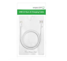 Ugreen 20728, USB 2.0-Lightning, 1 m kaina ir informacija | Laidai telefonams | pigu.lt