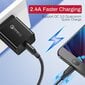 Ugreen US289 laidas USB į Micro USB, QC 3.0, 2.4A, 1 m, juodas kaina ir informacija | Kabeliai ir laidai | pigu.lt
