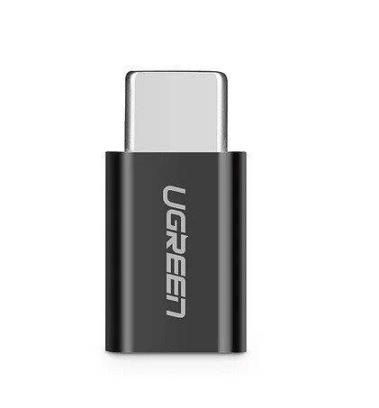 Ugreen 30865, Micro USB F - USB 3.1 type C M kaina ir informacija | Adapteriai, USB šakotuvai | pigu.lt