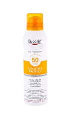 Солнцезащитный спрей лосьон Eucerin Transparent Dry Touch SPF50, 200 мл цена и информация | Кремы от загара | pigu.lt