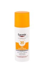 Apsauginis veido kremas-gelis nuo saulės Eucerin Oil Control SPF30, 50 ml kaina ir informacija | Kremai nuo saulės | pigu.lt