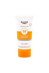Солнцезащитный крем Eucerin SPF 50+, 50 мл цена и информация | Кремы от загара | pigu.lt