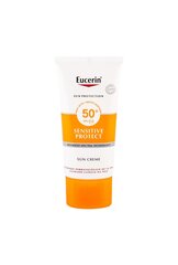 Apsauginis kremas nuo saulės Eucerin SPF 50+, 50 ml kaina ir informacija | Kremai nuo saulės | pigu.lt