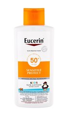 Защитный лосьон от солнца для детей Eucerin Infantil Sensitive Protect SPF50 400 мл цена и информация | Косметика для мам и детей | pigu.lt