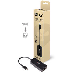 Адаптер Club 3D USB 3.2 Gen1TypeCauf RJ45 2.5Gbps цена и информация | Адаптеры, USB-разветвители | pigu.lt