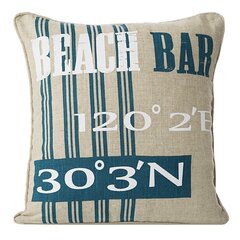 Dekoratyvinis pagalvės užvalkaliukas Number 2, 40x40 cm kaina ir informacija | Dekoratyvinės pagalvėlės ir užvalkalai | pigu.lt