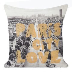 Dekoratyvinis pagalvės užvalkaliukas Paris 8, 40x40 cm kaina ir informacija | Dekoratyvinės pagalvėlės ir užvalkalai | pigu.lt