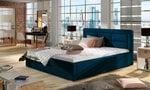 Кровать Rosano MD, 160х200 см, синяя