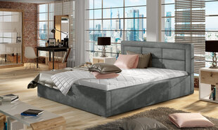 Кровать Rosano MTP, 160х200 см, темно-серая цена и информация | Кровати | pigu.lt