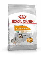 Royal Canin для взрослых собак Mini Coat Care Karma, 8 кг цена и информация | Сухой корм для собак | pigu.lt