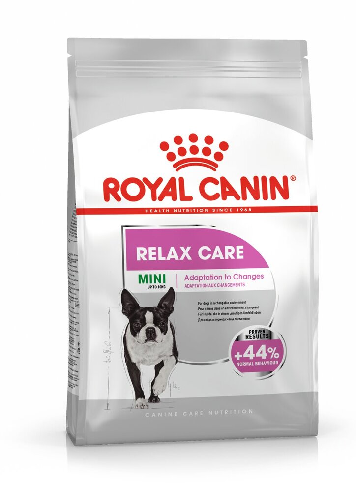 Royal Canin stresą jaučiantiems šunims Mini Relax Care, 1 kg kaina ir informacija | Sausas maistas šunims | pigu.lt