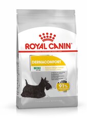 Royal Canin для взрослых собак мелких пород с чувствительной кожей Mini Dermacomfort, 1 kg цена и информация | Сухой корм для собак | pigu.lt