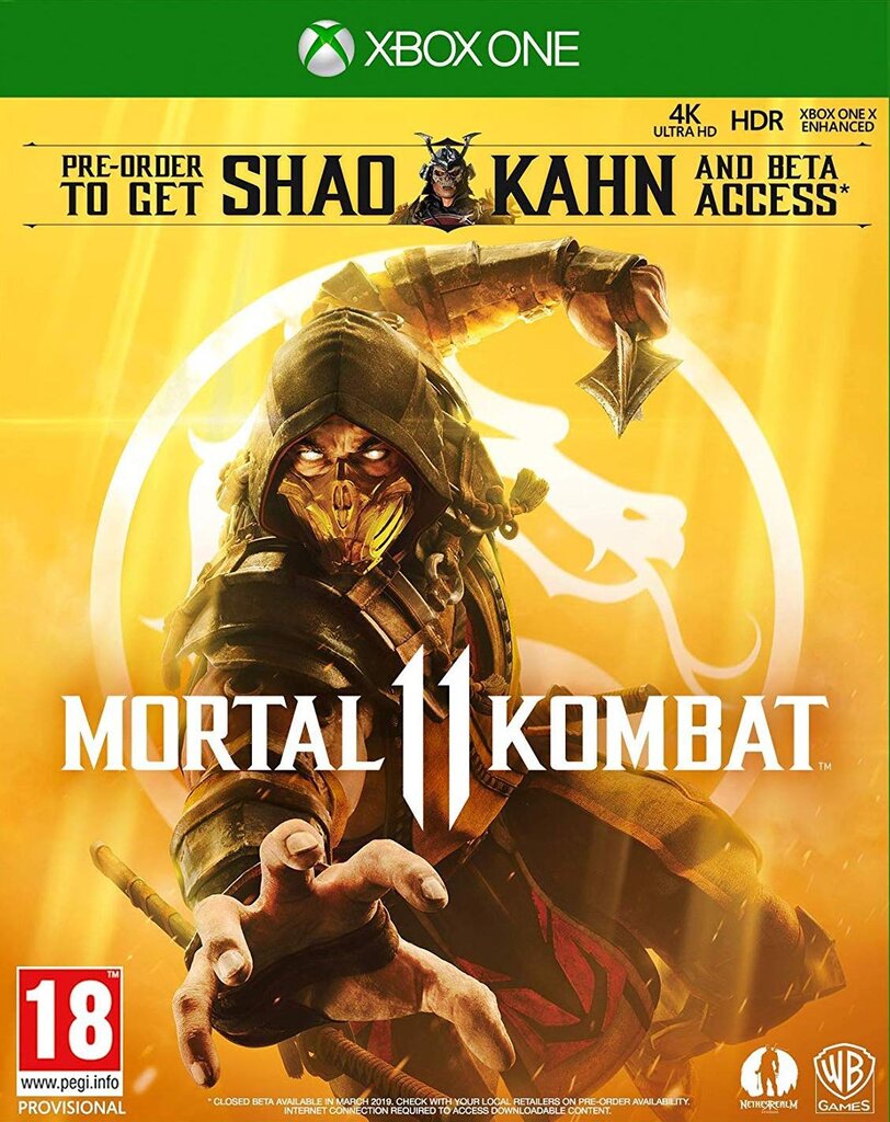 Mortal Kombat 11, Xbox One цена и информация | Kompiuteriniai žaidimai | pigu.lt