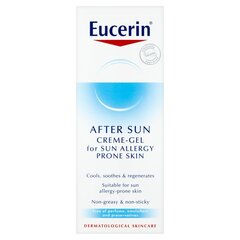 Крем после солнечного воздействия к аллергии склонной коже Eucerin Sensitive Relief 150 мл цена и информация | Кремы от загара | pigu.lt