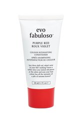 Plaukų spalvos palaikymo kondicionierius EVO Purple Red Fabuloso 30 ml kaina ir informacija | Balzamai, kondicionieriai | pigu.lt