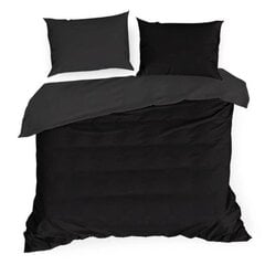 Комплект постельного белья Nova Black 2 части цена и информация | Комплекты постельного белья | pigu.lt
